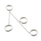 Women Open Adjustable Multi-Layer Hip Pop Jewelry Finger Rings Punk