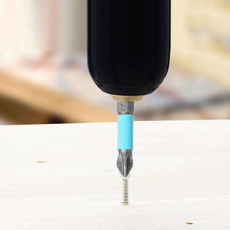 50mm PH2 Cross Head Drill S2 Electric Magnetic Screwdriver Bits (10pcs)