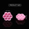Volume Eyelashes Extension Plastic Glue Cups Disposable Lash Glue Glue Rings