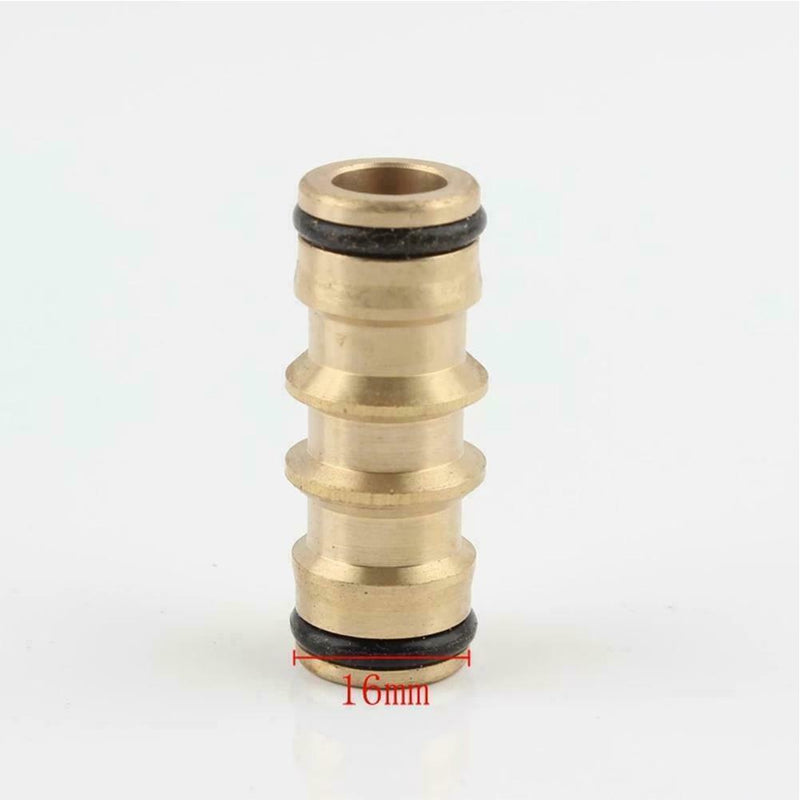 1/2" Brass Quick Connect Hose Fitting Male To Male Fast Garden Connector M5T9