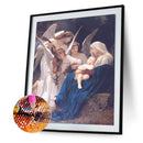 Full Round Drill Diamond Painting Our Lady and Angels Mosaic Drawing