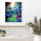 Colorful Woods Oil Paint By Numbers Kits DIY Handpainted on Canvas Wall Art