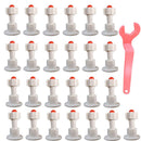 25pcs Reusable Tiles Leveler for Flooring Wall Leveling System Tile Spacers Set