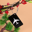 Aluminum Alloy Luggage Tag Portable Travel Luggage ID Cards Label Straps Holder