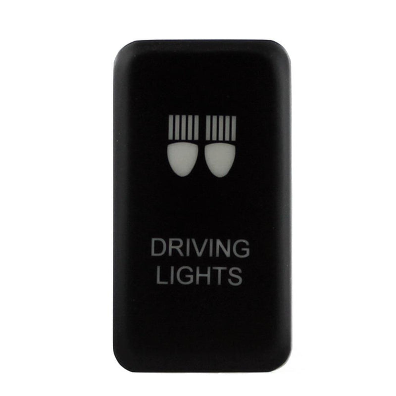12V-24V Rocker Switch SPST Button Drive Lights Blue On/Single Switches