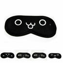 Cute Sleeping Eye Facepack Blindfold Sleep Travel Shade CoverLight Blinde B4W7