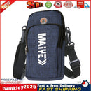 Sports Phone Bag Arm Purse Fitness Running Key Holder Money Wallet (Blue) Newly