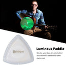 Glowing Guitar Picks with LED Light Touch Luminous Bass Plectrum (Green) Newly