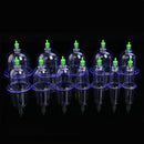 12pcs Chinese Medical Vacuum Body Cupping Therapy Cups Massage Relaxation Tool
