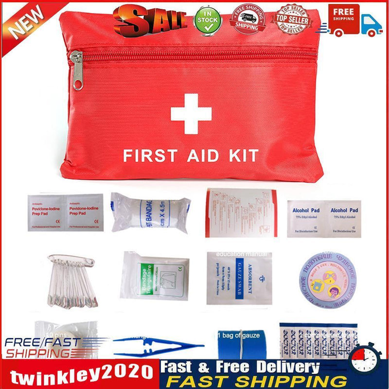 Travel Medicine Box Camping Emergency Medical Case Outdoor First Aid Kits Newly