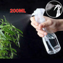 200ml Plastic Clear Spray Bottle Cleaning Water Garden Trigger Empty N1K5