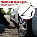 Car Truck Steel Jack Garage Tire Auto Repair Crank Wheel Lug Wrench Handle Tool