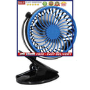 Clip-On-Fan Quiet AC Personal Air Cooler Ideal for The Home Office Dorm Black