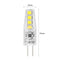 2W Silicone Corn Lamp G4 SMD2835 8 LED Chandelier Light Bulb (Cold White) Newly