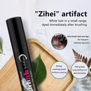 Disposable Hair Brush Brush Hair Dye Cover White Hair (Dark Brown)