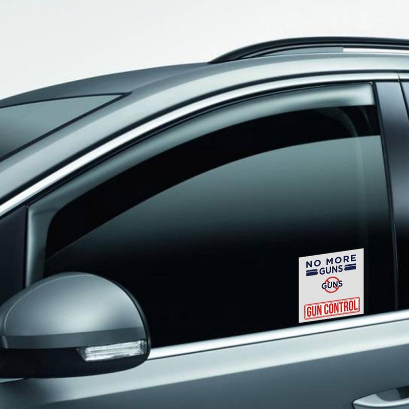 NO MORE GUNS Protect Kids From Guns Stickers Decals Window Car Bumper M3O7