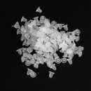 200pcs 4mm Silicone Ear Plugs Earring Ear Nuts Jewelry Findings Newly