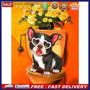 5D Diamond Painting Dog Full Round Drill DIY Wall Art Crafts Mosaic Rhineston