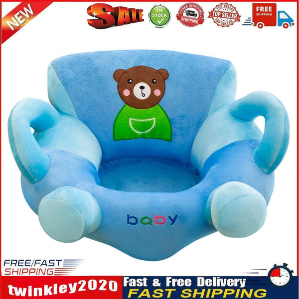 Kids Sit Learning Chair Cartoon Anti-fall Comfortable Baby Sofa Cover (2) Newly