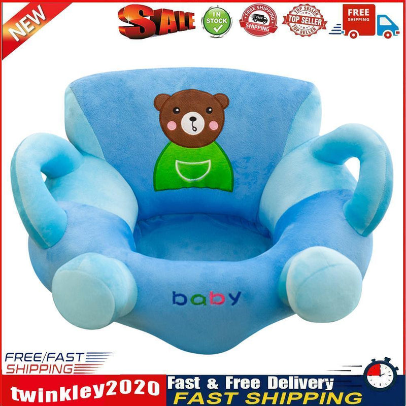 Kids Sit Learning Chair Cartoon Anti-fall Comfortable Baby Sofa Cover (2) Newly