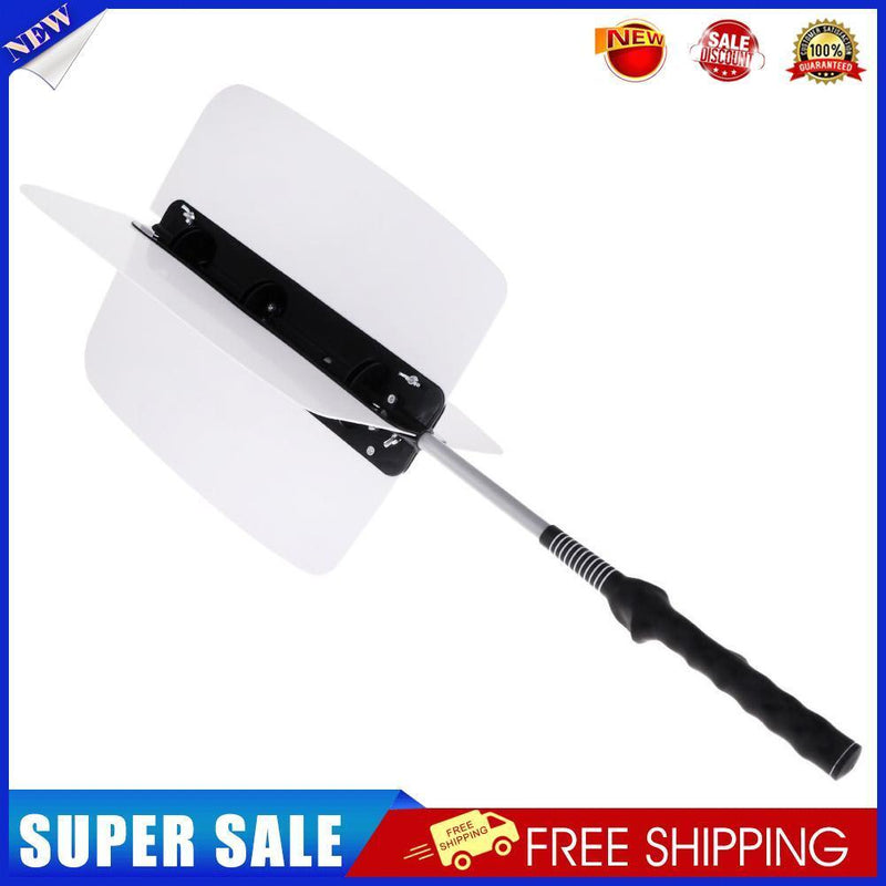 Golf Speed Training Fan Wind Resistance Golf Club Swing Power Aids (White)