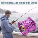 Low Profile Casting Fishing Reel Modified Line Cup for DAIWA Steez (Purple)