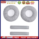 1 Pair Ear Pads w/Headband Cushions for Sennheiser PX100 PX200 (Grey)