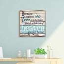 Round Diamond Painting 5D Love Letters Mosaic Picture Point Drill Handicraft