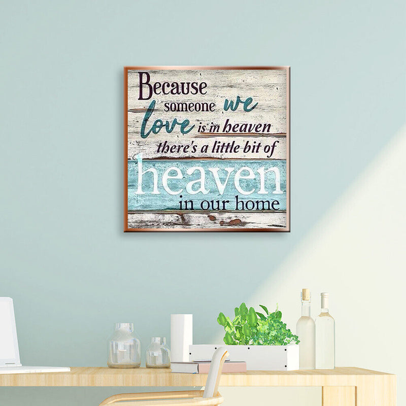 Round Diamond Painting 5D Love Letters Mosaic Picture Point Drill Handicraft