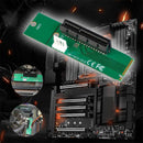 2pcs NGFF M2 to PCI-e 4x Slot Riser Cards M Key M.2 to PCI Express Adapter