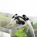 Fish Tank Water Change Fixing Clamp Aquarium Filtration Hose Clip (Black) Newly