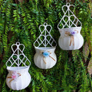Home Plastic Garden Vase Flower Basket Sundries Organizer Hanging Planter