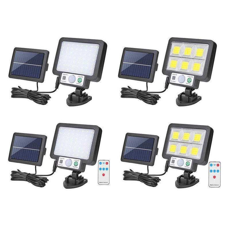 LED Split Solar Wall Light Waterproof Motion Sensor Lamp Street Light (D)