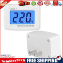 Wall Mounted AC 80-300V Digital Voltmeter Socket Voltage Tester Header (US)