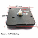 Gasket Shaft Quartz Clock Parts Bell Movement Mechanism Silent Mode Repair Kits