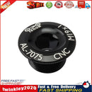 MUQZI CNC MTB Road Bike M19 Crank Cover Screws Crankset Bolt Cap (Black) Newly
