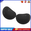 1 Pair Women Bikini Push Up Sponge Bra Pad Breathable Chest Pad (Black)