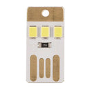 0.2W 5V Small LED Light Outdoor Camping Emergency Mini Flashlight (White) Newly