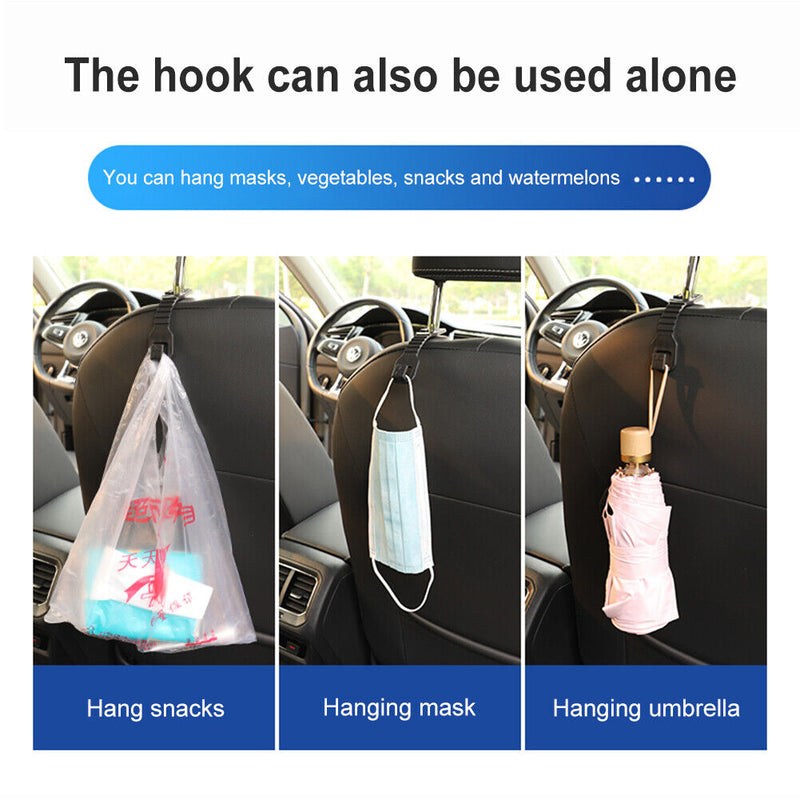 Multifunctional Car Umbrella Storage Box Organizer Bucket Backseat Garbage Can