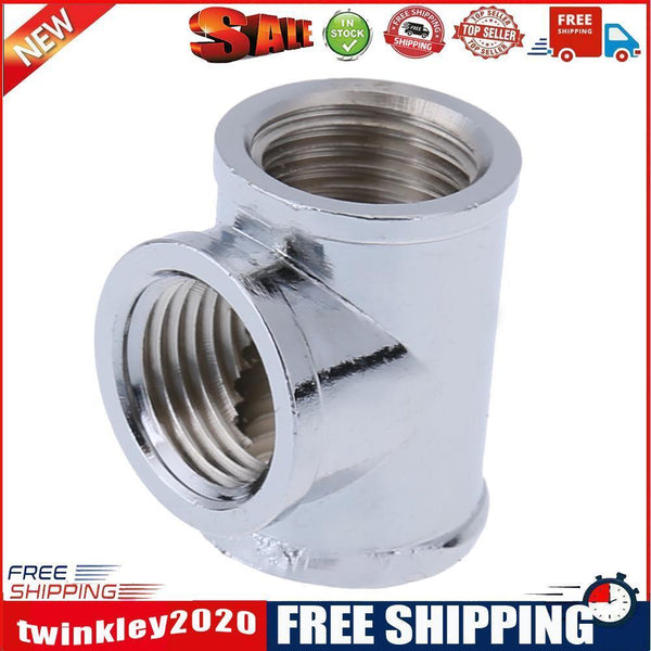 T-Shape 3 Way G1/4 Water Pipe Connector Part for PC Water Cooling System