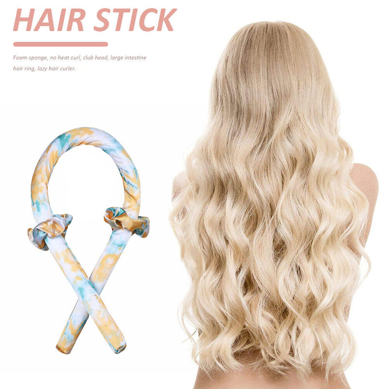 Sleeping Hair Rollers Flexible Curling Rod No Heat Hair Wave Curler Styling Tool