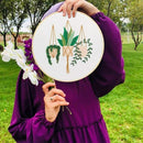 Decoration DIY Starter Suits Cross Stitch Embroidery Kit Cloth Threads Tools