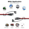 Battery Charging Cable SAE to SAE 12V-36V 16AWG Quick Disconnect Cable (4m)