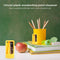 Woodwork Carpenter Pencil Sharpener Narrow Shaver Tool Stationery (Yellow)