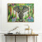 Elephant Acrylic Oil Paint By Numbers Canvas Drawing DIY Hand Painted Wall Art