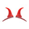 Devil Hair Barrettes Halloween Hair Clips Ghost Hat Red Horns Ears Hairpin