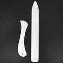 2pcs DIY Handmade Leather Craft Edge Trimming Tools for Working Cutting