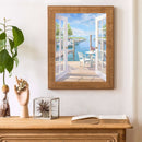 Drawing Paintwork Outside Door Seascape Home Room Decor 40x50cm Without Frame