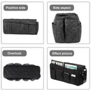 Armchair Caddy Non Slip Sofa Armrest Organizer with 14 Pockets (Black) Newly