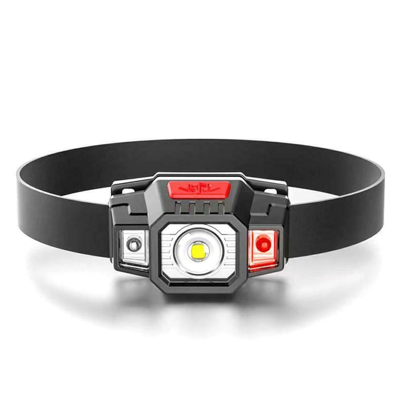 USB Rechargeable Head Torch Headlamp Light Lamp LED Camp Fishing UK F5C0